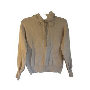 Philosophy Sweater Hoodie Oatmeal Color XS